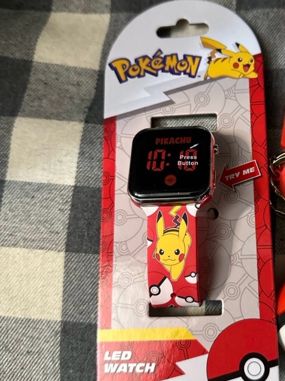 Pokemon Pikachu LED Watch NEW Kids Boys Girls Fashion Accessories Games Toys TCG